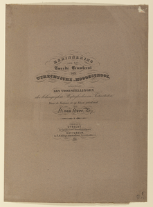 32519 Omslag van een serie van zes herinneringsprenten, uitgegeven ter gelegenheid van het tweede eeuwfeest van de ...